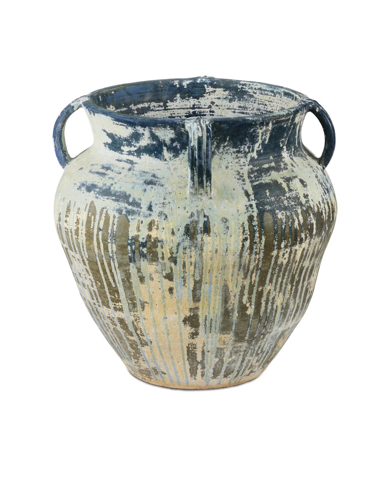 Agrigento Blue Drip Planter