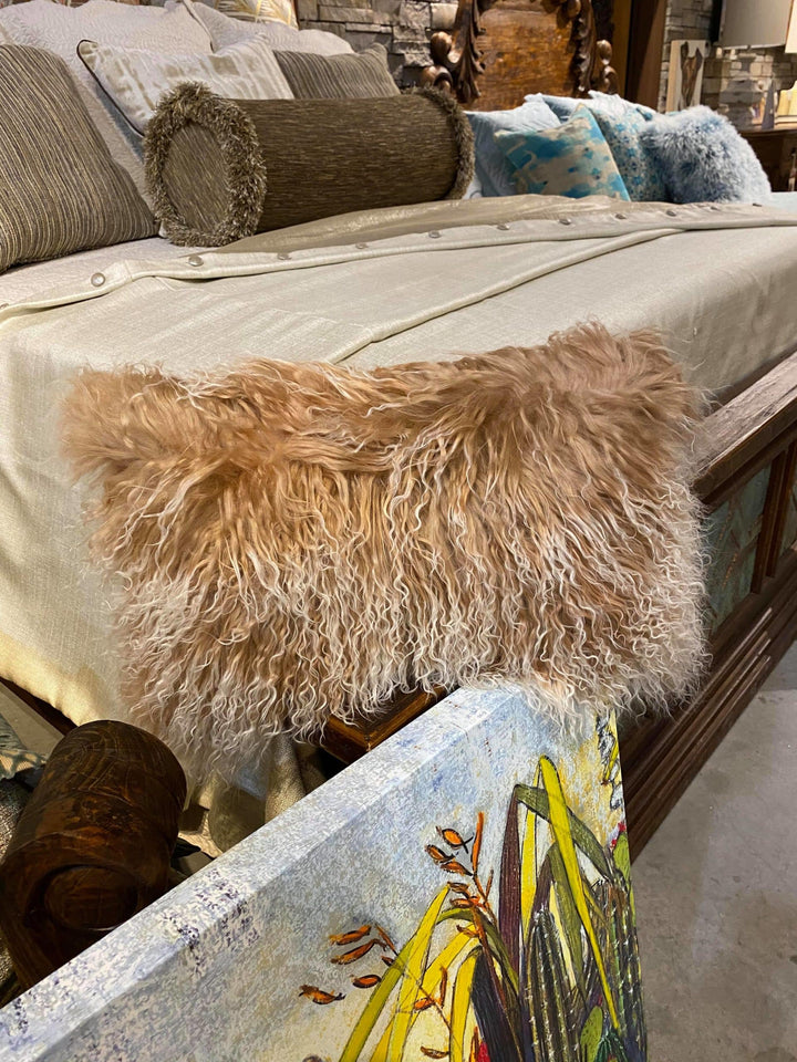 Tibetan Lumbar Throw Pillow