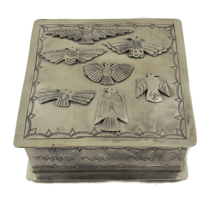 STAMPED BOX W/ 7 THUNDERBIRDS - 097