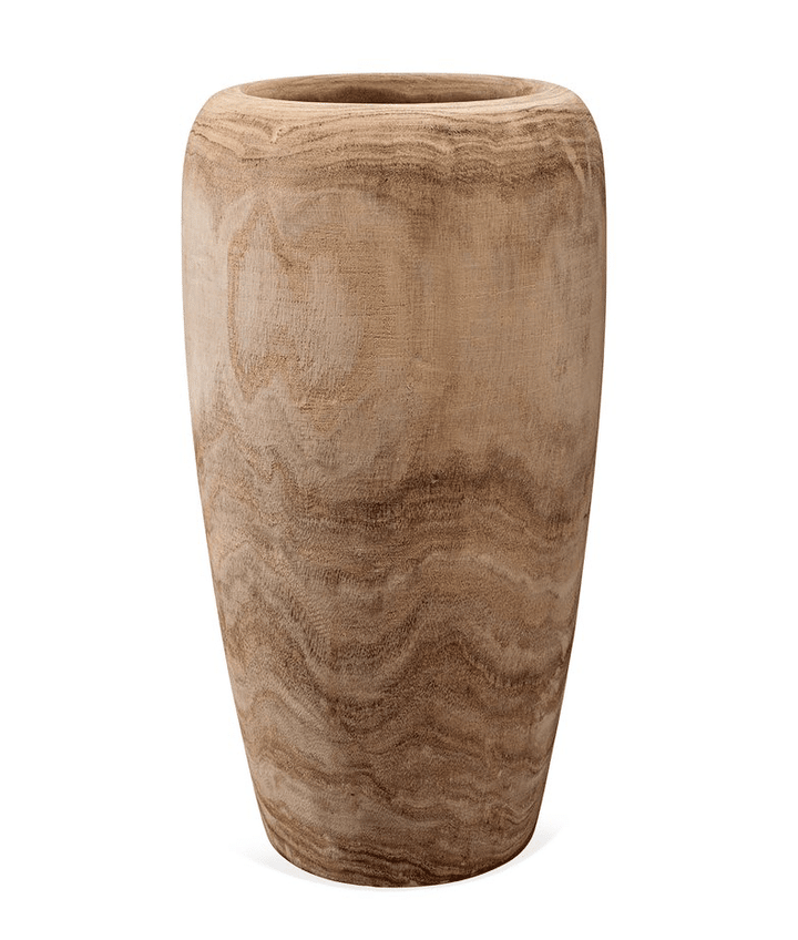 Ojai Small Wooden Vase