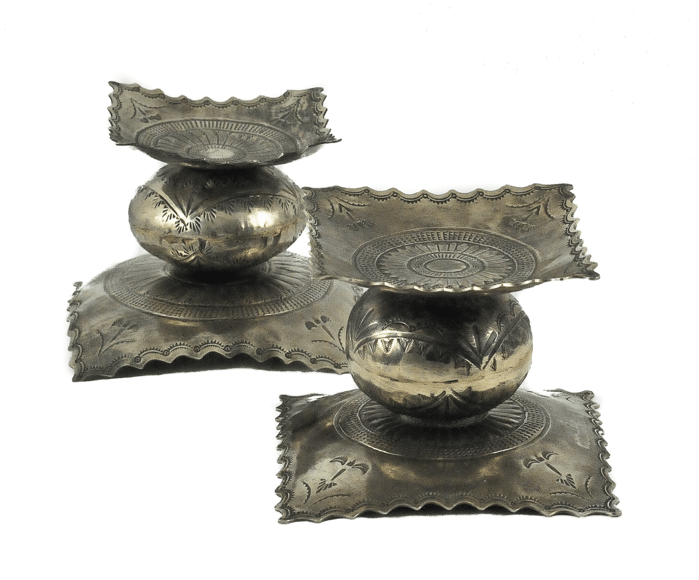 Stamped Candle Holder