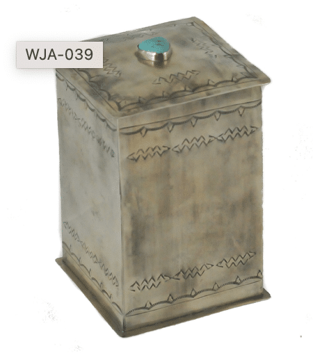 Large Silver Canister