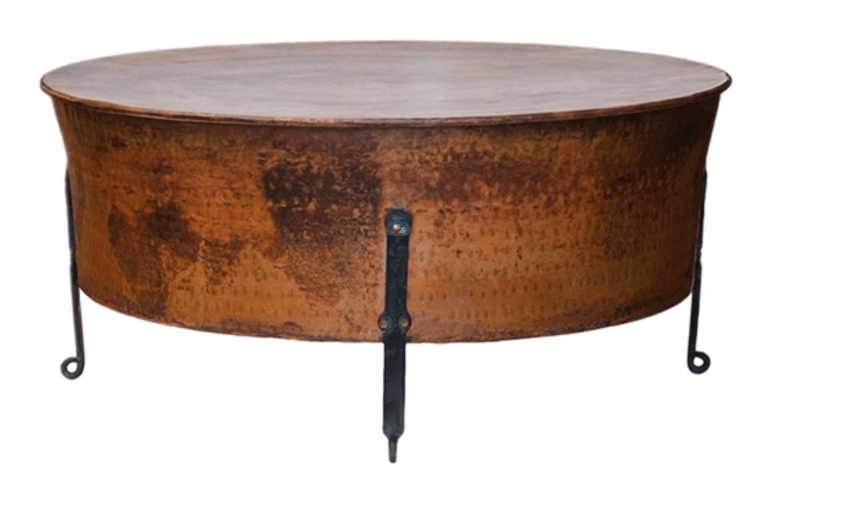 22307 CAULDRON TABLE - ROUND (42X19")
