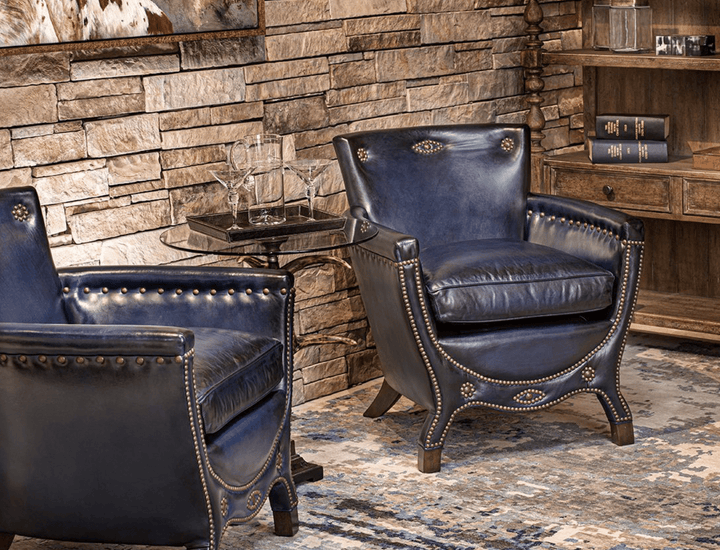 Navy Rhodes Chair