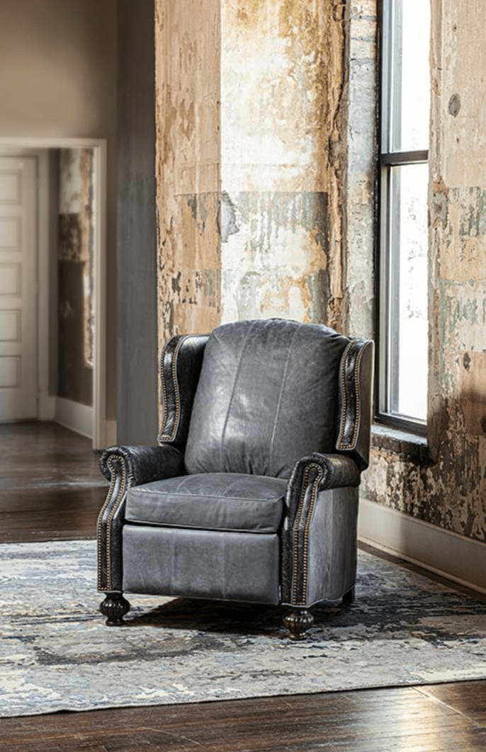 Blue Dover Recliner