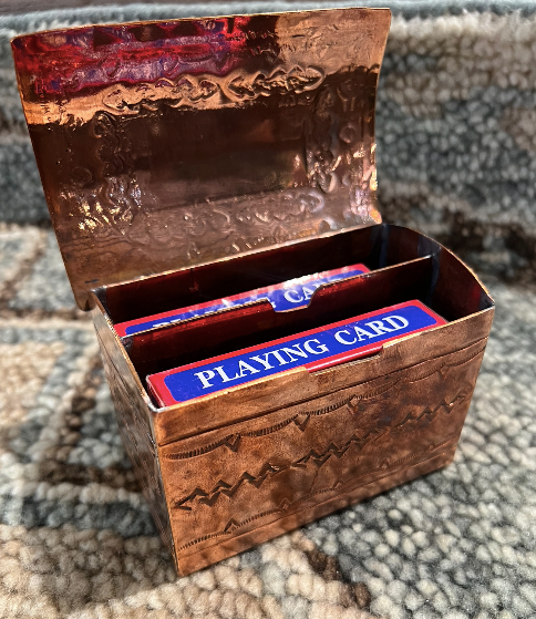 Card Box - Bronze