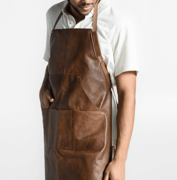 Heirloom Oak Leather Apron