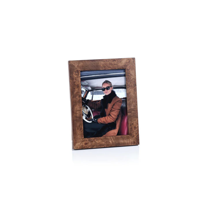 Burl Wood Photo Frame